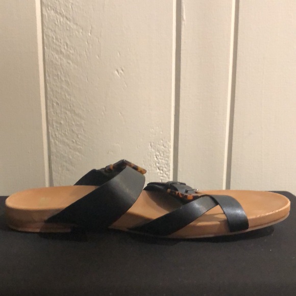 Johnston and Murphy black leather sandal - Picture 8 of 12